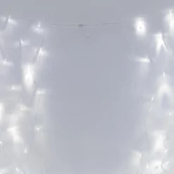 Core Connect 2m x 2m 140er LED Lichternetz weiß koppelbar transparentes Kabel