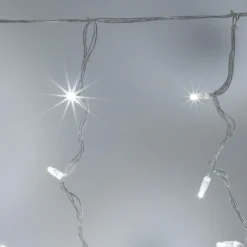 Core Connect 6m x 1m 288er LED Lichtervorhang weiß koppelbar transparentes Kabel