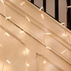 Core Connect 6m x 1m 288er LED Lichtervorhang warmweiß koppelbar transparentes Kabel