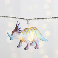 12er bunte Lichterkette Dinosaurier Batteriebetrieb