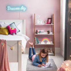 12er Heißluftballons Lichterkette Kinderzimmer