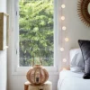 10er LED Cotton Ball Lichterkette weiß