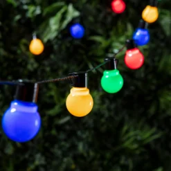 30er LED Fiesta Party Lichterkette bunt