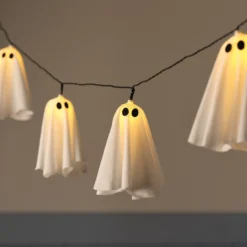10er LED-Geister-Lichterkette mit Timer für den Außenbereich