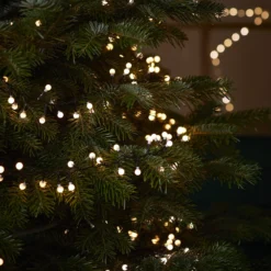 500er LED Kompakt Lichterkette Kugeln warmweiß
