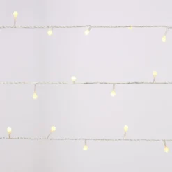 40er LED Kugel Lichterkette warmweiß
