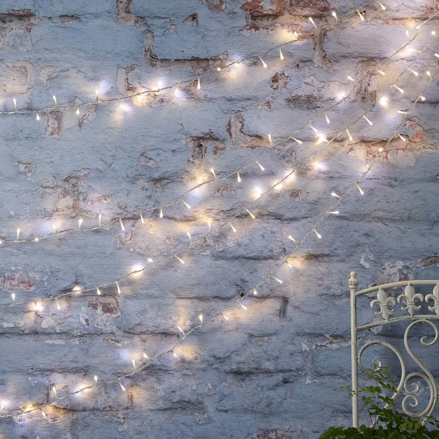 800er LED Lichterkette Bicolor