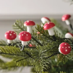 20er LED Lichterkette Fliegenpilze