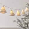 10er LED Lichterkette Papierbäume