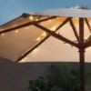 80er LED Lichterkette Sonnenschirmbeleuchtung