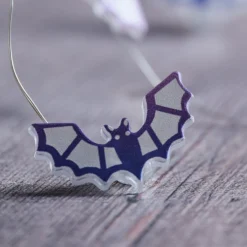 20er LED Micro Lichterkette Fledermäuse