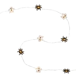 20er LED Micro Lichterkette Geister und Spinnen