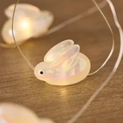 20er LED Micro Lichterkette Hasen
