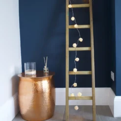 16er LED Rattan Lichterkette warmweiß Batteriebetrieb