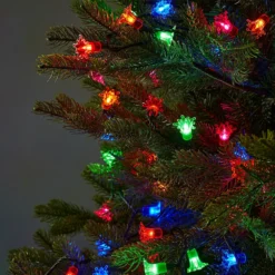 150er LED Retro Weihnachtsbaumbeleuchtung koppelbar