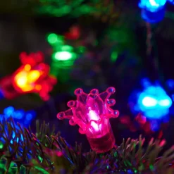 150er LED Retro Weihnachtsbaumbeleuchtung koppelbar