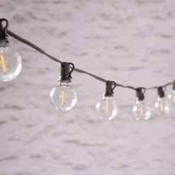 20er LED Solar Girlandenlichter mit Mini-Stäben