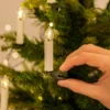 50er LED Weihnachtsbaumkerzen Lichterkette