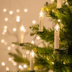 50er LED Weihnachtsbaumkerzen Lichterkette
