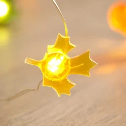 30er Lichterkette Herbstfarben