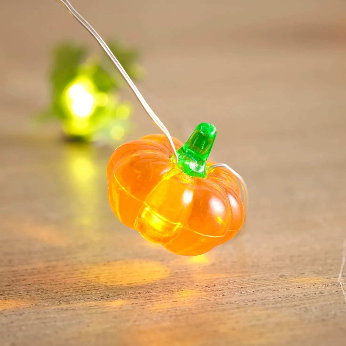 30er Lichterkette Herbstfarben