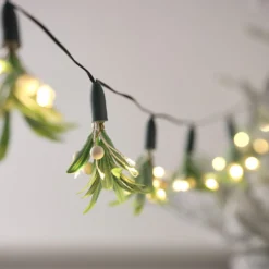 40er Micro LED Lichterkette Mistelzweige
