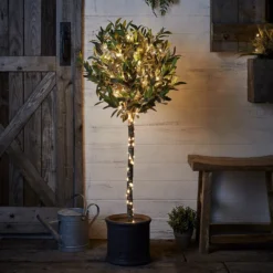 100er Micro Lichterkette außen warmweiß