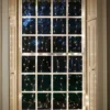 200er Mikro-LED Lichtervorhang in Warmweiß
