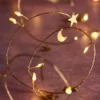 20er Ramadan Lichterkette Mond und Sterne