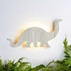 2er Set Dinosaurier Wandlampen Kinderzimmer