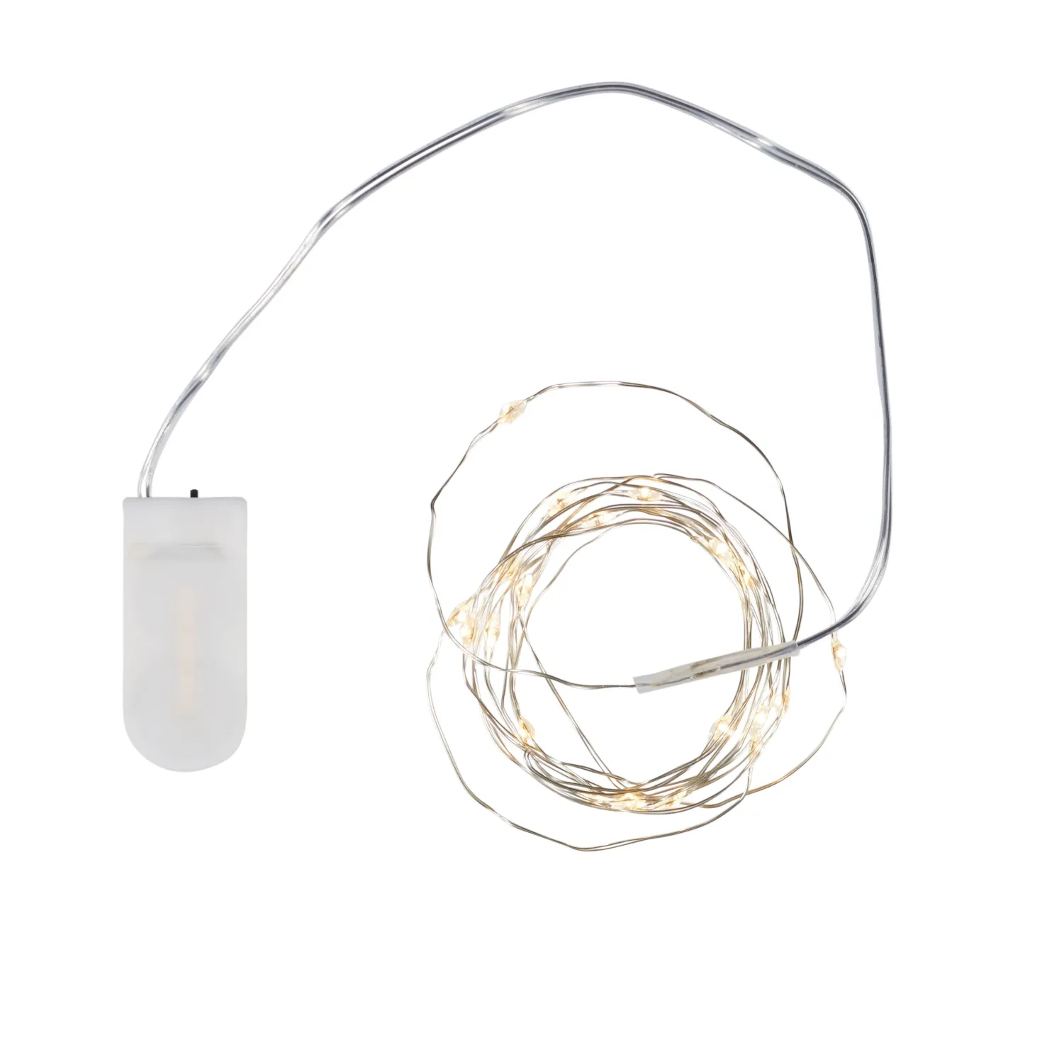 6er Set 20er Micro Lichterketten warmweiß