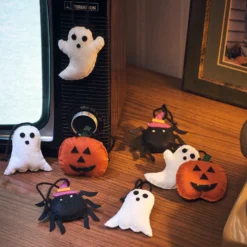 8er Set Halloween Filz Deko zum Aufhängen