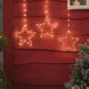 3er Set LED-Sterne außen