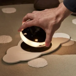 2er Set LED Wolke Nachtlicht wiederaufladbar mit Fernbedienung
