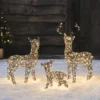 3er Set Mini LED-Rentierfamilie Studley