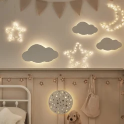 7er Set Night Sky Kinderzimmerlampen