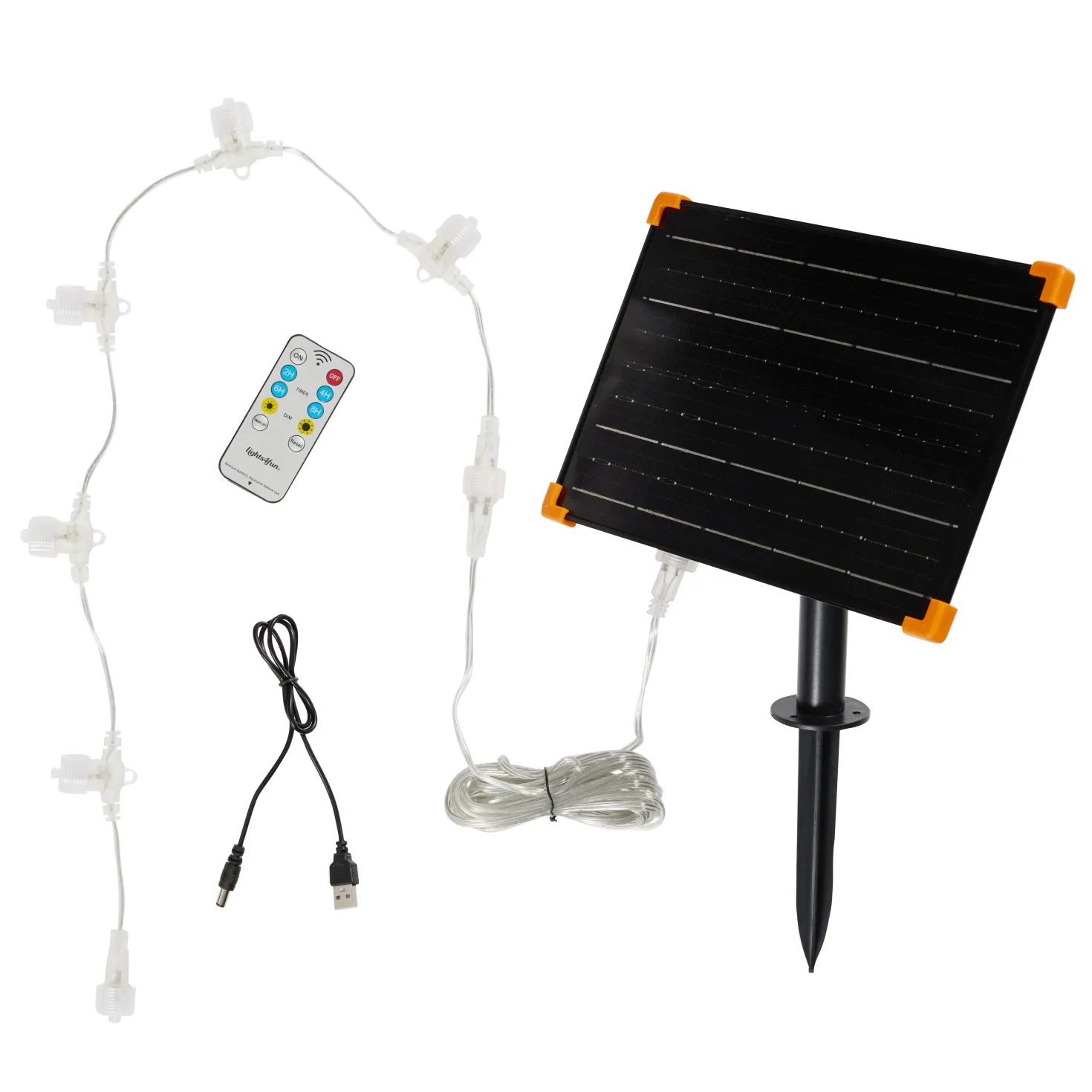 2er Set Solar-LED-Rentiere Hirschkuh & Rehkitz M Swinsty