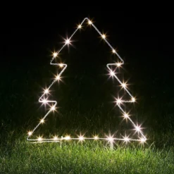 3er Set Tannenbaum Stableuchten
