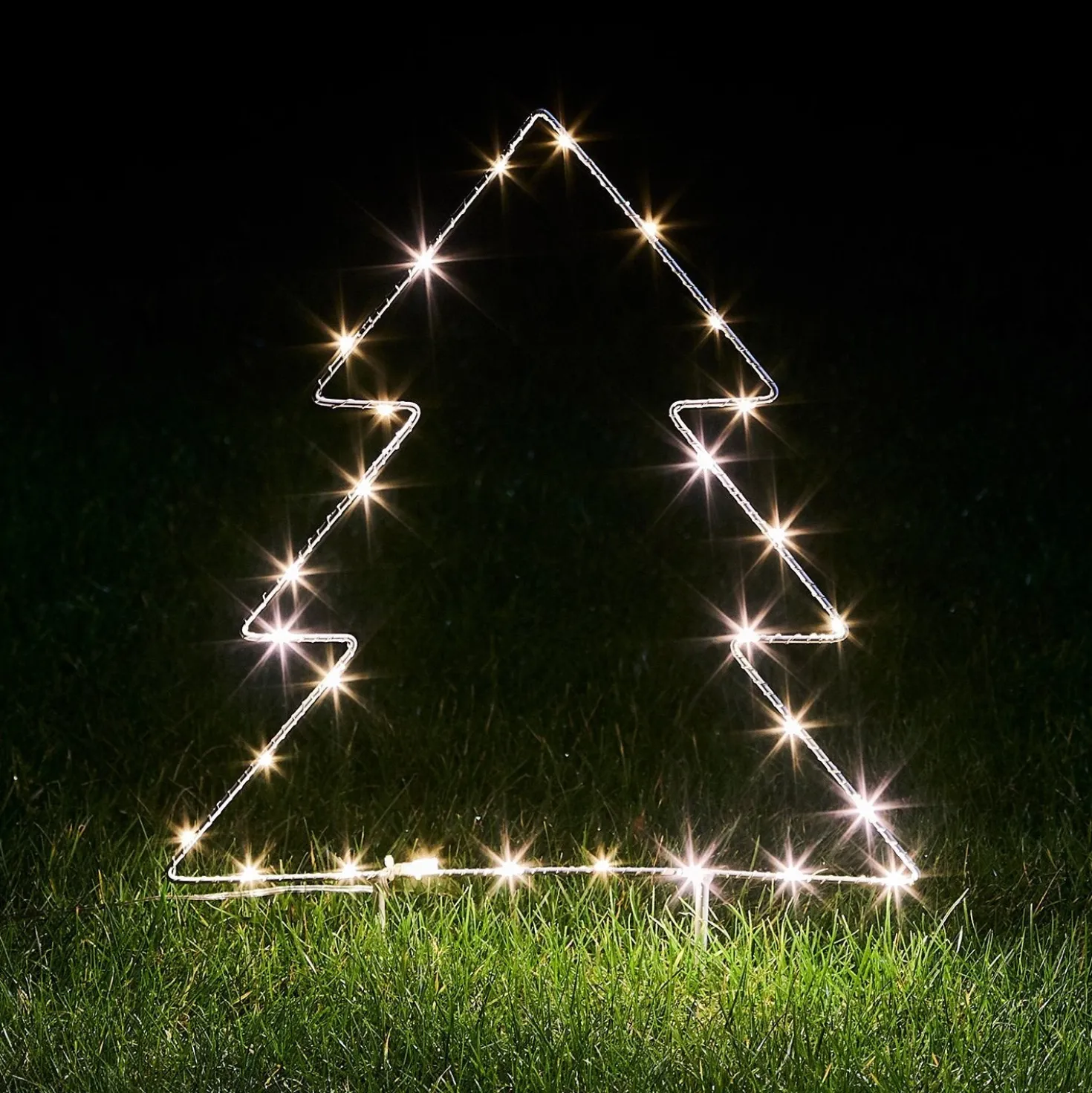 3er Set Tannenbaum Stableuchten