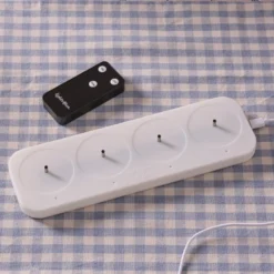 4er Set TruGlow® LED Votivkerzen Echtwachs elfenbeinfarben wiederaufladbar mit Fernbedienung