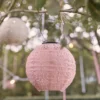 3er Set Tyvek Solar Lampions pastell