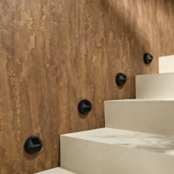4er Set Warmweiße Mini Solarleuchten für Zaun, Beetkante & Treppe