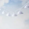 10er Wolken Lichterkette Kinderzimmer