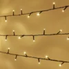Essential Connect 60m 600er LED Lichterkette warmweiß koppelbar grünes Kabel