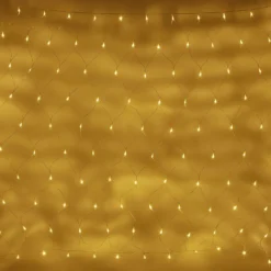Essential Connect 4m x 1.5m 280er LED Lichternetz warmweiß koppelbar transparentes Kabel