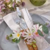 Frühlings-Kerzenring „Daisy Dreams“ mit Gänseblümchen & Wildblumen