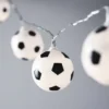 Fußball Lichterkette Batterie 10er