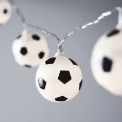 Fußball Lichterkette Batterie 10er