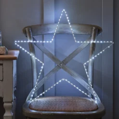 Großer 60 cm Osby LED-Leuchtstern mit zweifarbiger Beleuchtung