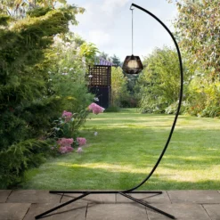 Halterungsstange für Solar Hängelampen schwarz